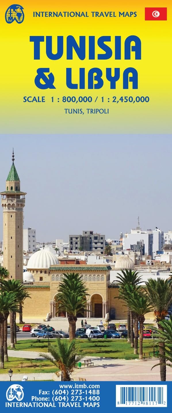Carte de voyage - Libye & Tunisie | ITM carte de voyage ITM 