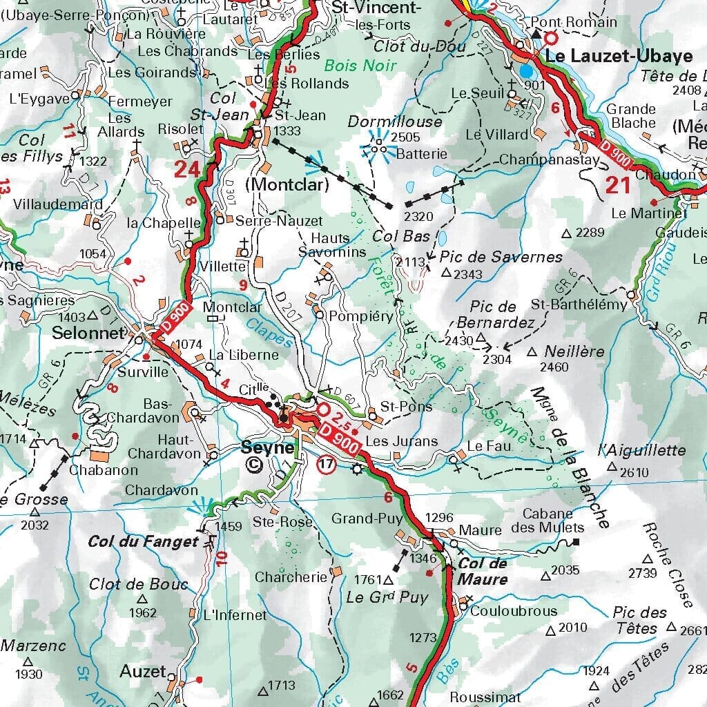 Carte régionale n° 527 - Provence-Alpes-Côte d'Azur 2022 | Michelin carte pliée Michelin 