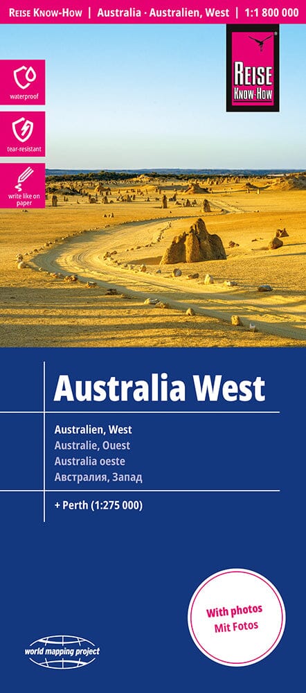 Carte routière - Australie Ouest | Reise Know How carte pliée Reise Know-How 