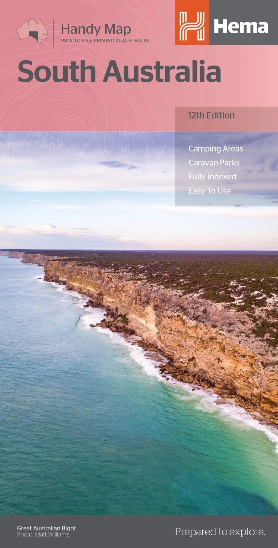 Carte routière - Australie Sud | Hema Maps - Handy map carte pliée Hema Maps 