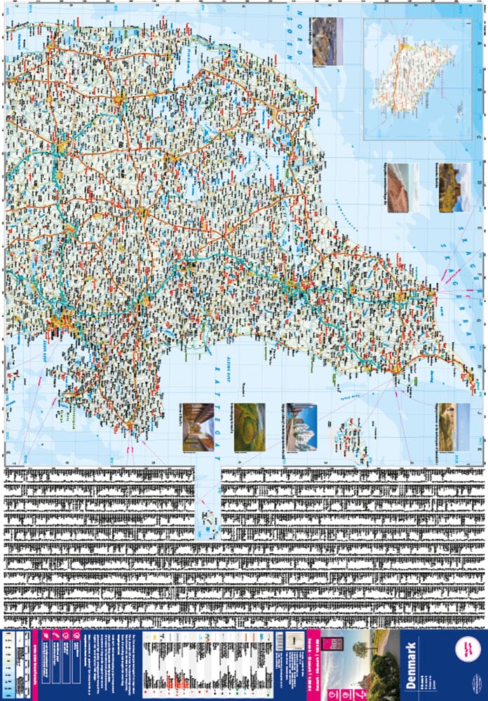 Carte routière - Danemark | Reise Know How carte pliée Reise Know-How 