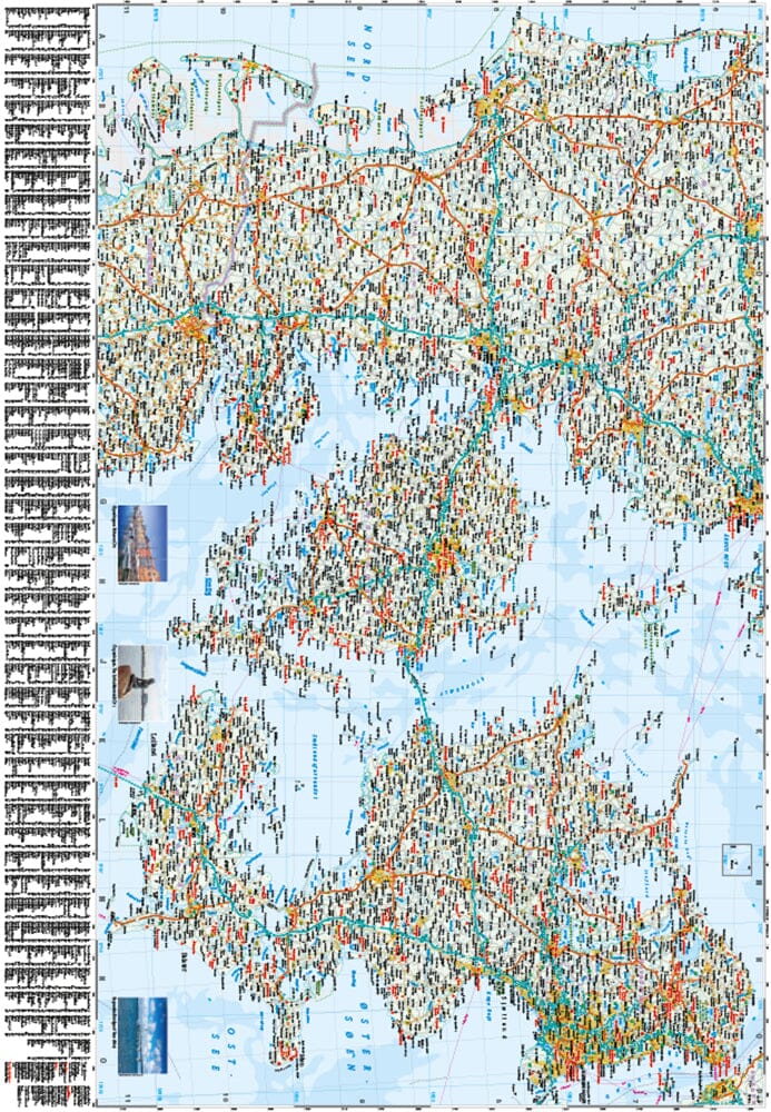 Carte routière - Danemark | Reise Know How carte pliée Reise Know-How 