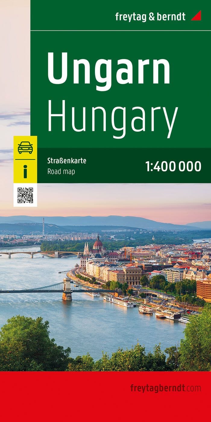 Carte routière - Hongrie | Freytag & Berndt carte pliée Freytag & Berndt 