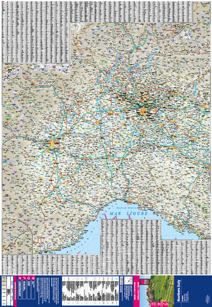 Carte routière - Italie Nord | Reise Know How carte pliée Reise Know-How 