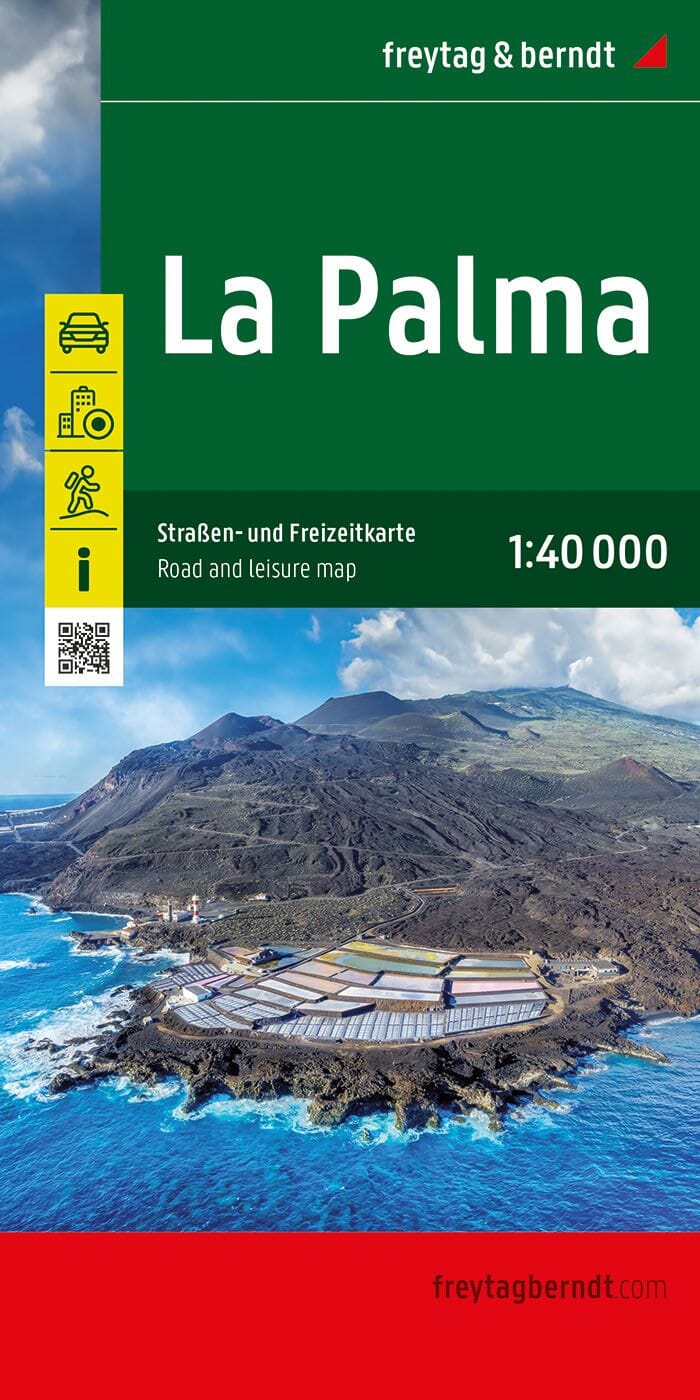 Carte routière - La Palma (îles Canaries) | Freytag & Berndt carte pliée Freytag & Berndt 