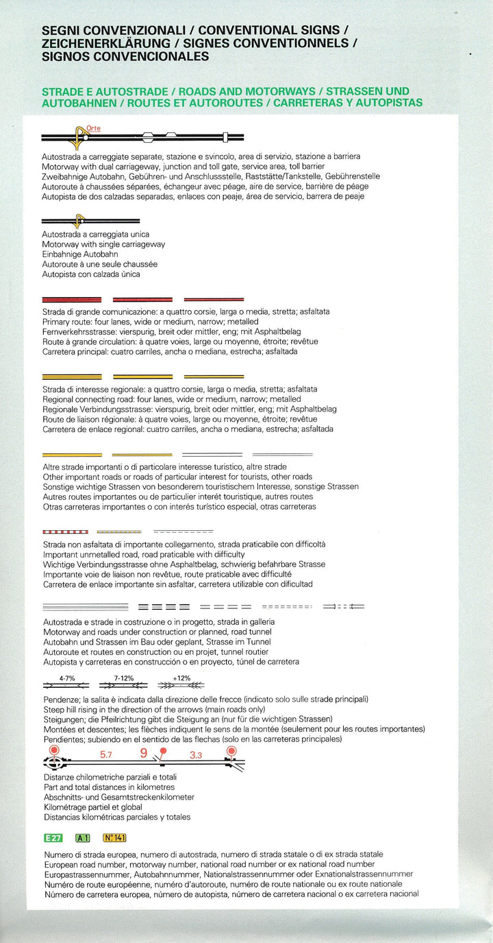 Carte routière n° 3 - Trentin-Haut-Adige (région de Bolzano, Italie) | Touring Club Italiano-1/200 000 carte pliée Touring Club Italiano 