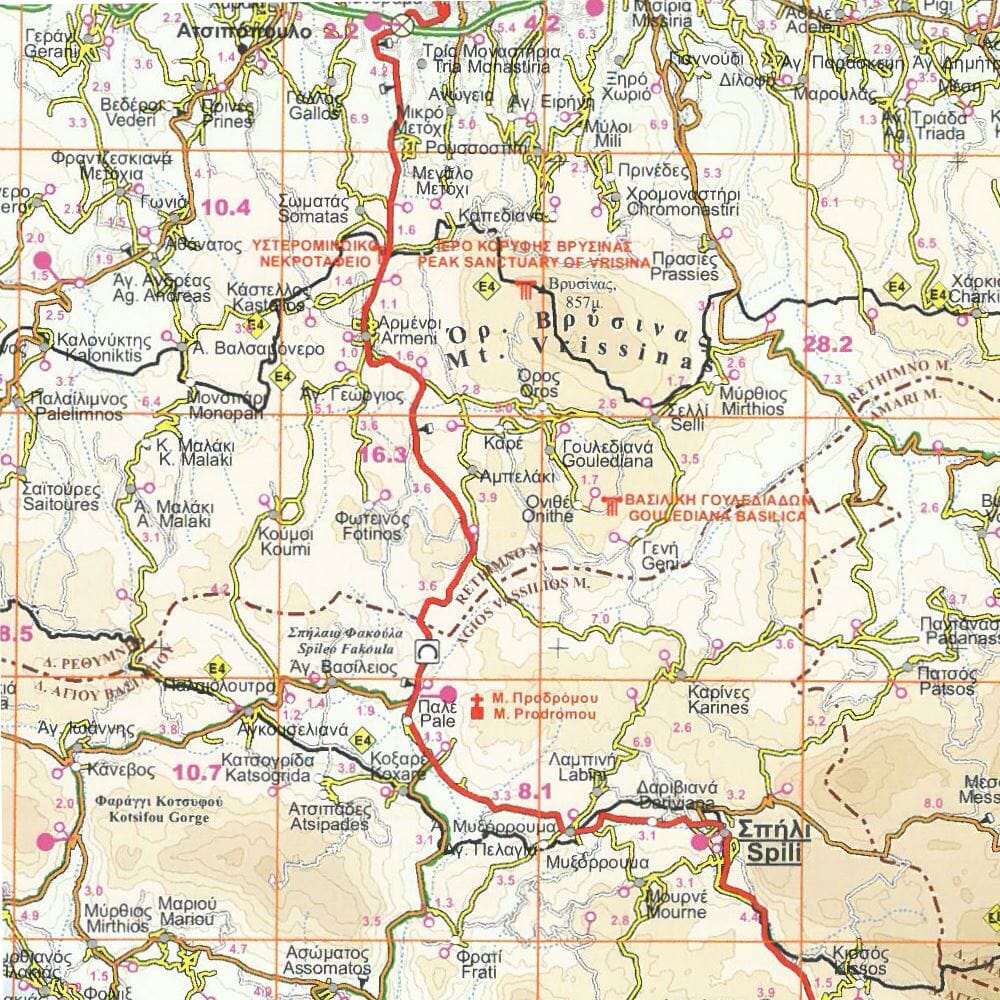 Carte routière n° 6 - Crète | Road Editions carte pliée Road Editions 