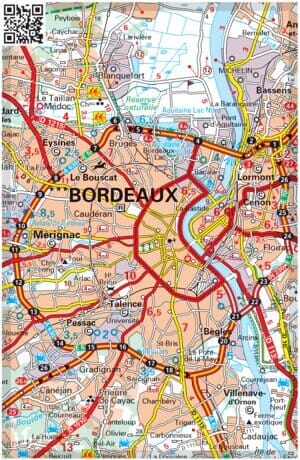 Carte routière n° 708 - France Sud-Ouest 2023 | Michelin carte pliée Michelin 