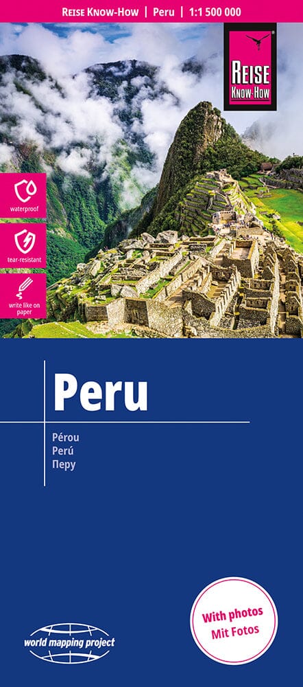Carte routière - Pérou | Reise Know How carte pliée Reise Know-How 