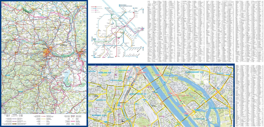 Carte routière plastifiée - Italie | Express Map carte pliée Express Map 