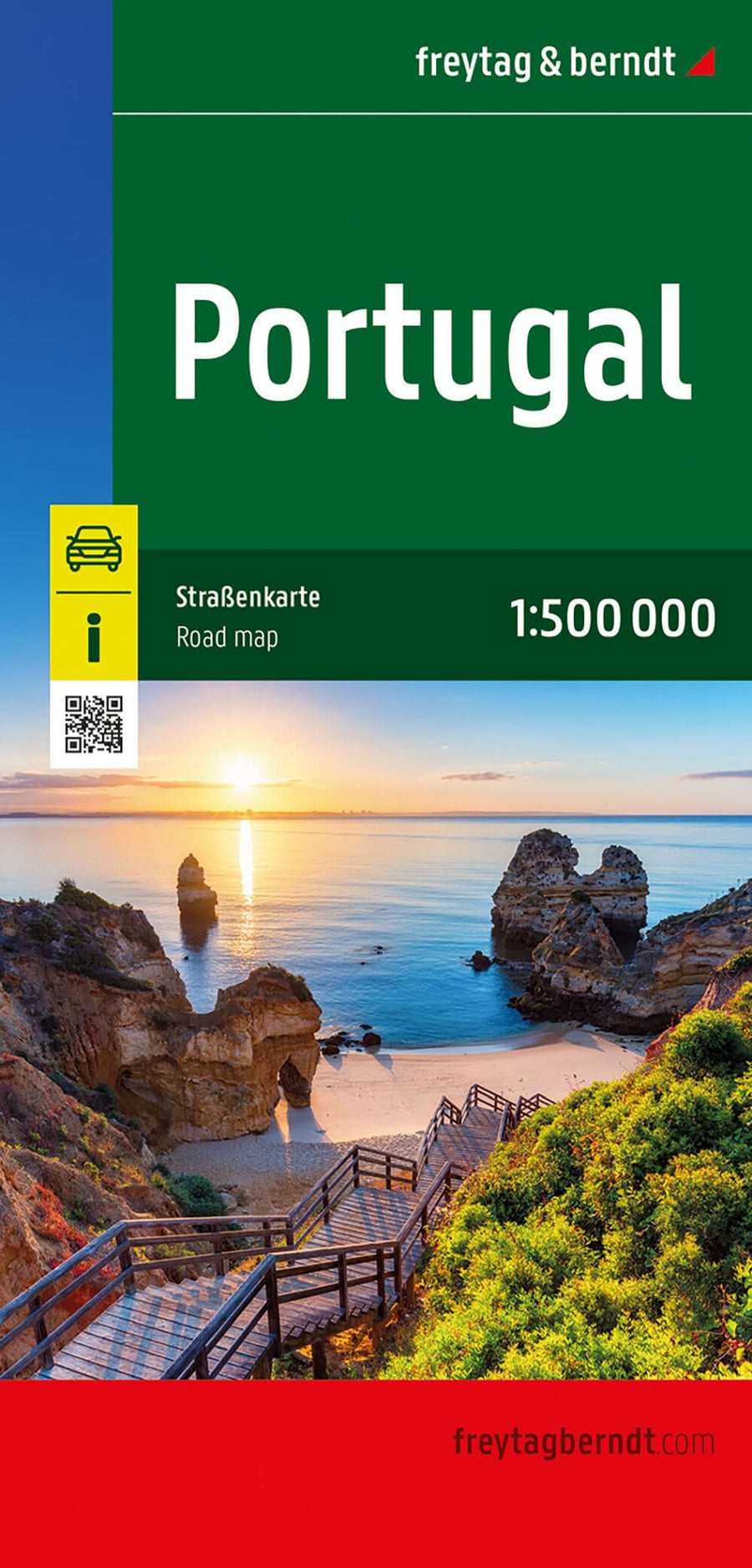 Carte routière - Portugal | Freytag & Berndt carte de voyage Freytag & Berndt 