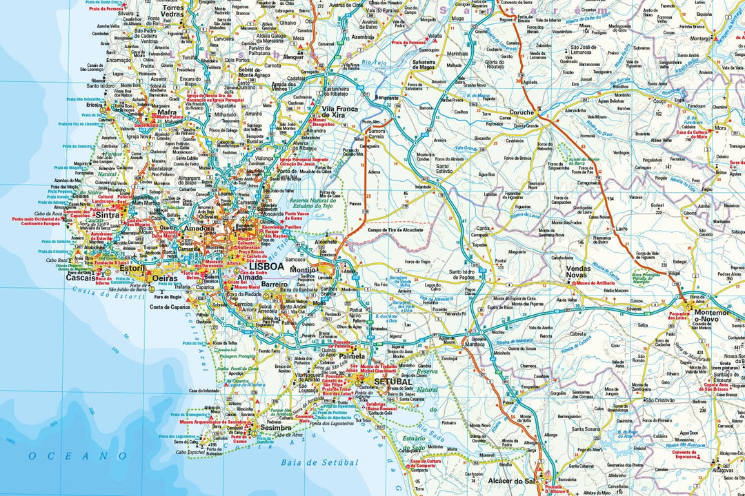 Carte routière - Portugal | Reise Know How carte de voyage Reise Know-How 