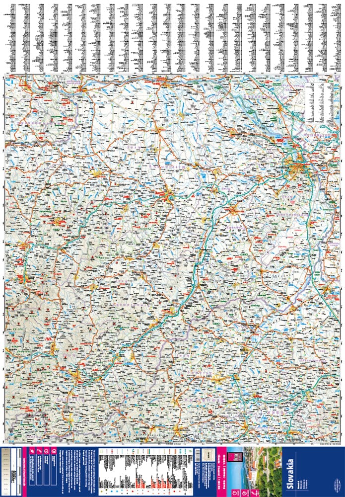 Carte routière - Slovaquie | Reise Know-How carte pliée Reise Know-How 