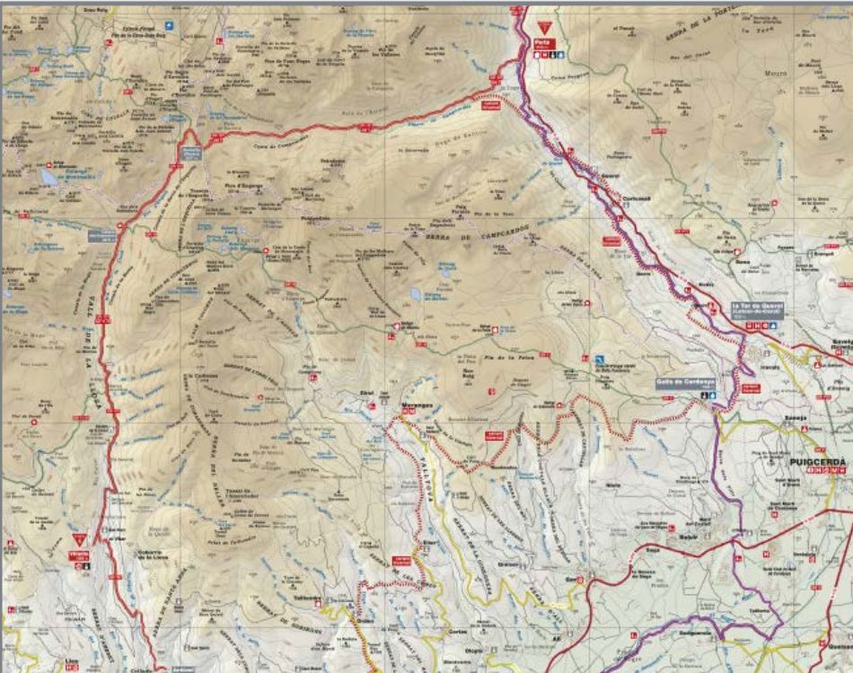 Cartes de randonnée - Chemin des Bonshommes, de Berga à Foix - GR107 (Pyrénées Orientales) | Editorial Alpina carte pliée Editorial Alpina 