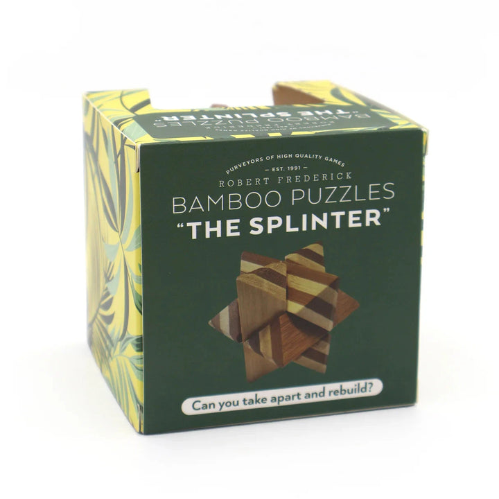 Casse-tête 3D en bambou - The Splinter (6 ans et +) | Robert Frederick jeu Robert Frederick 