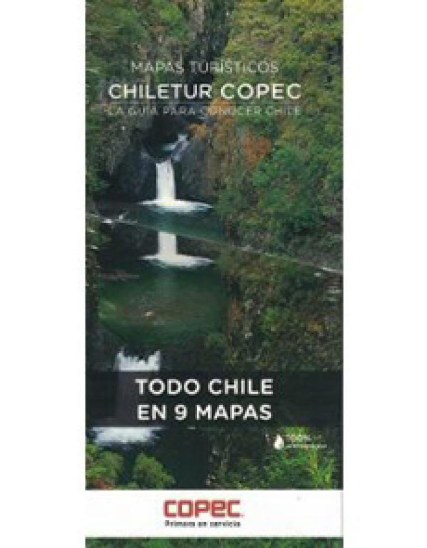 Chile in 9 map (Chile) | COPEC – La Compagnie des Cartes - Le voyage et ...