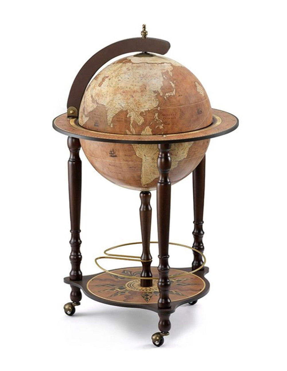 Globe-Bar "Da Vinci" - Diamètre 40 cm | Zoffoli carte murale hors dimensions Zoffoli 