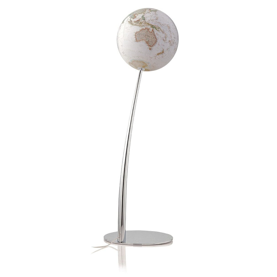 Globe lumineux "Iron" de style antique - diamètre 30 cm, en anglais | National Geographic globe National Geographic 