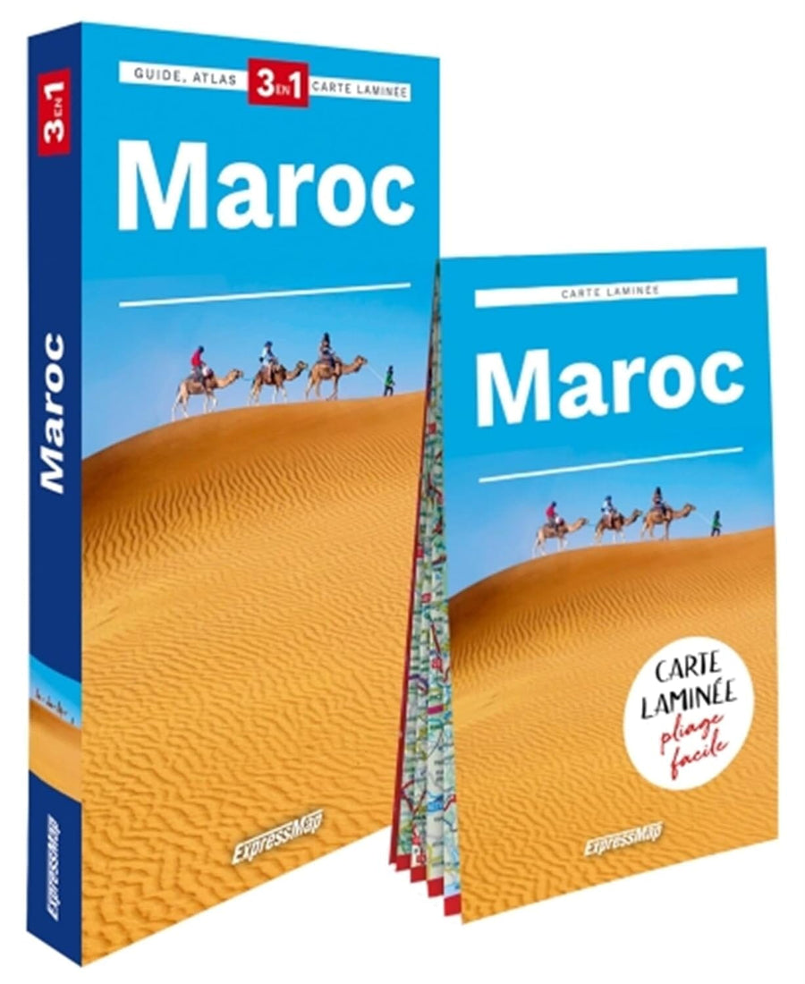 Guide, Atlas & carte routière - Maroc | Express Map guide de voyage Express Map 