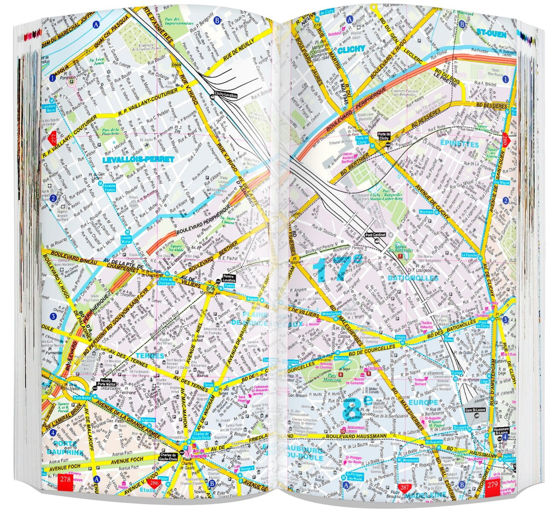 Guide, Atlas & carte routière - Paris | Express Map guide de voyage Express Map 