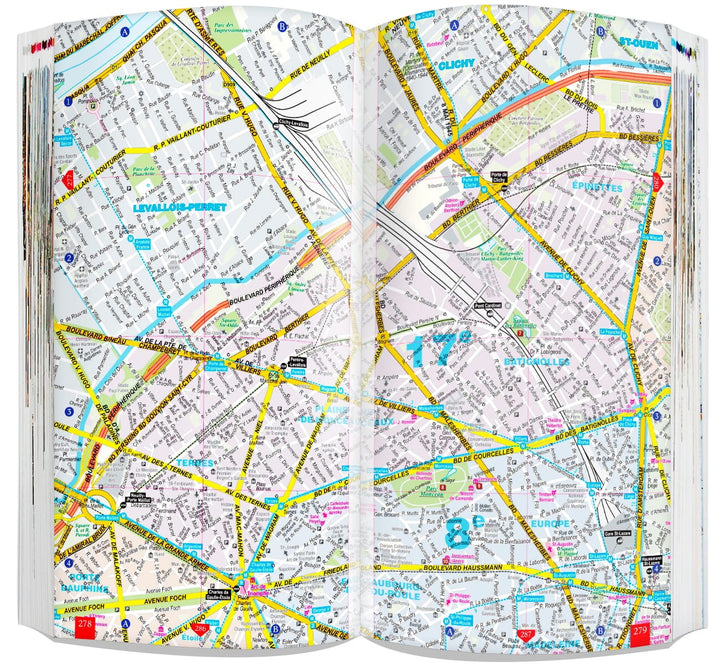 Guide, Atlas & carte routière - Paris | Express Map guide de voyage Express Map 