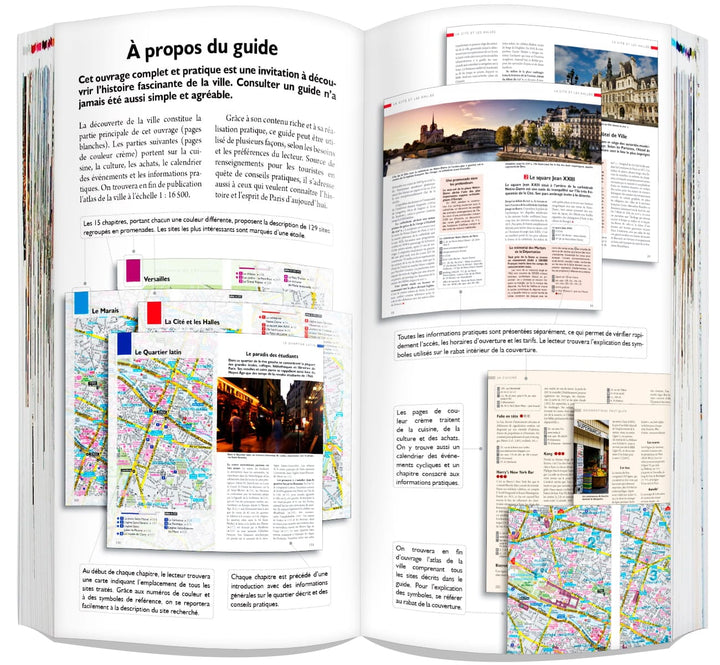 Guide, Atlas & carte routière - Paris | Express Map guide de voyage Express Map 