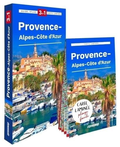 Guide, Atlas & carte routière - Provence-Alpes-Côte d'Azur | Express Map guide de voyage Express Map 