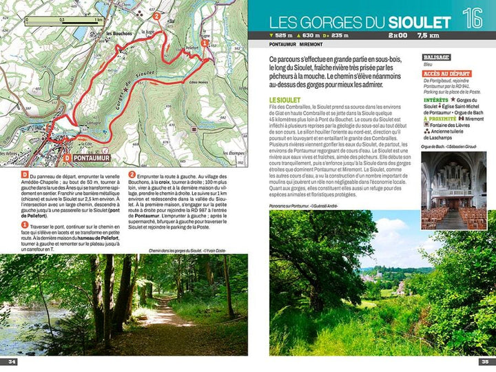 Guide de balades - Les Combrailles | Chamina guide de randonnée Chamina 
