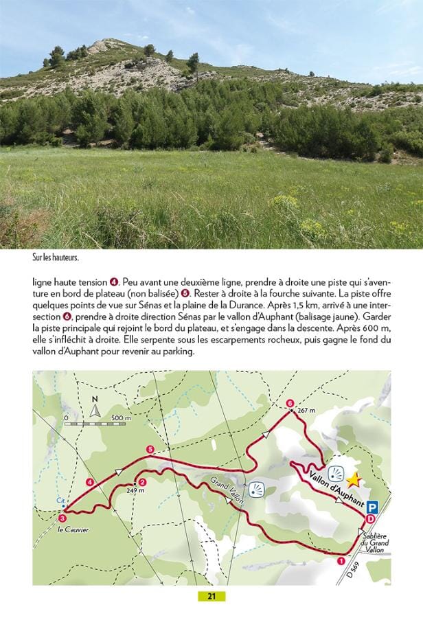 Guide de balades - Parc naturel régional des Alpilles | Glénat - P'tit Crapahut guide de randonnée Glénat 