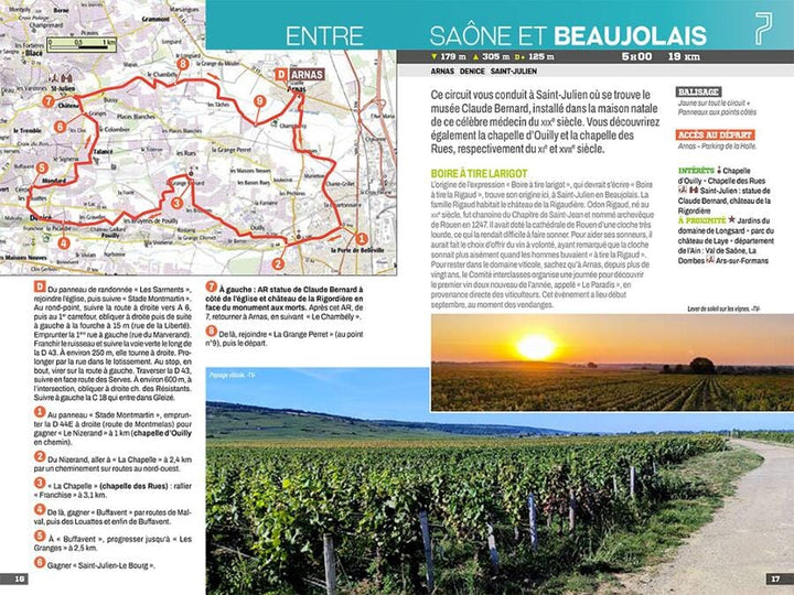 Guide de balades - Rhône : Les 30 plus beaux sentiers | Chamina guide de randonnée Chamina 