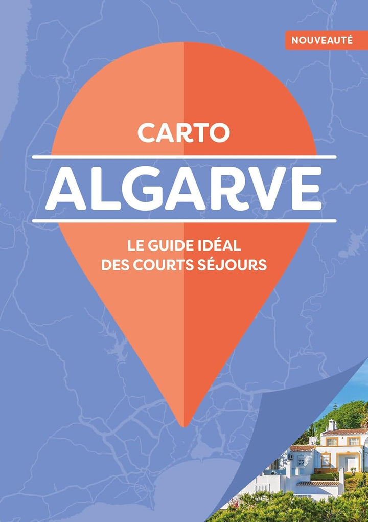 Guide de poche - Algarve - Édition 2024 | Cartoville carte pliée Gallimard 