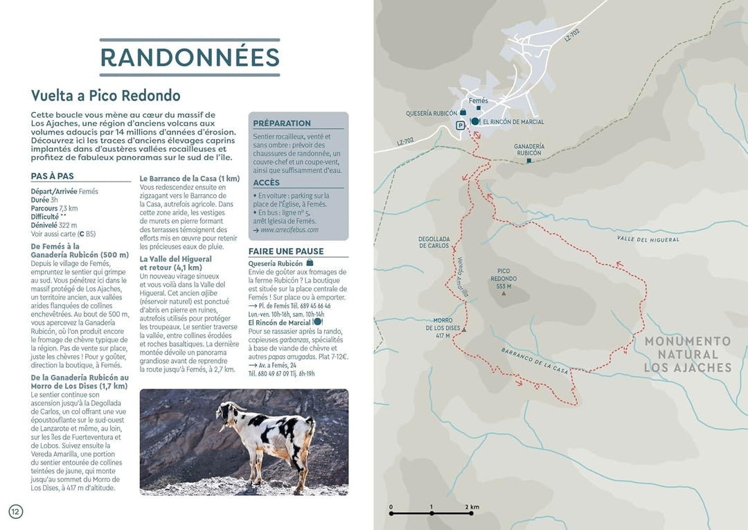 Guide de poche - Lanzarote et Fuerteventura | Cartoville guide de voyage Gallimard 