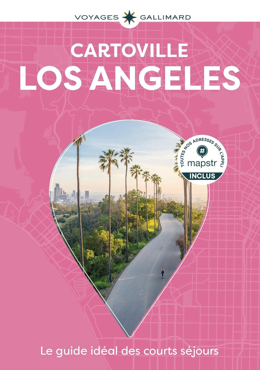 Guide de poche - Los Angeles | Cartoville guide de voyage Gallimard 