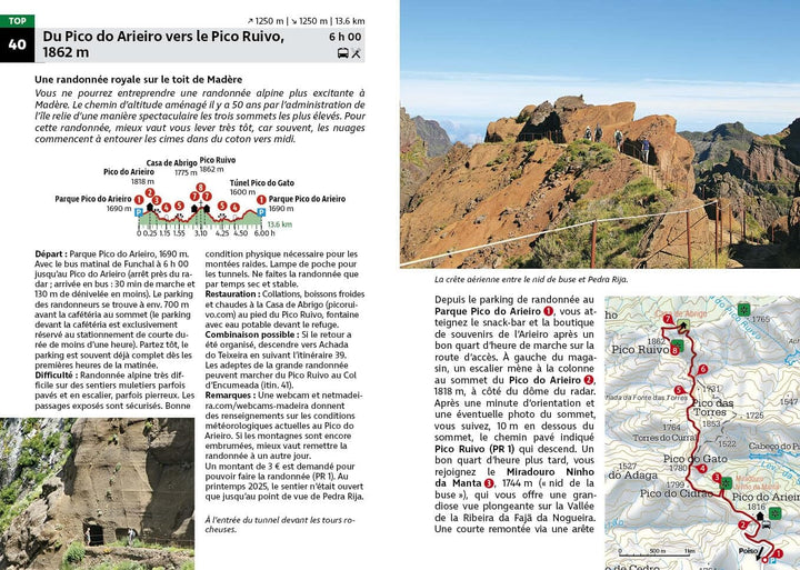 Guide de randonnée - Madère | Rother guide de randonnée Rother 