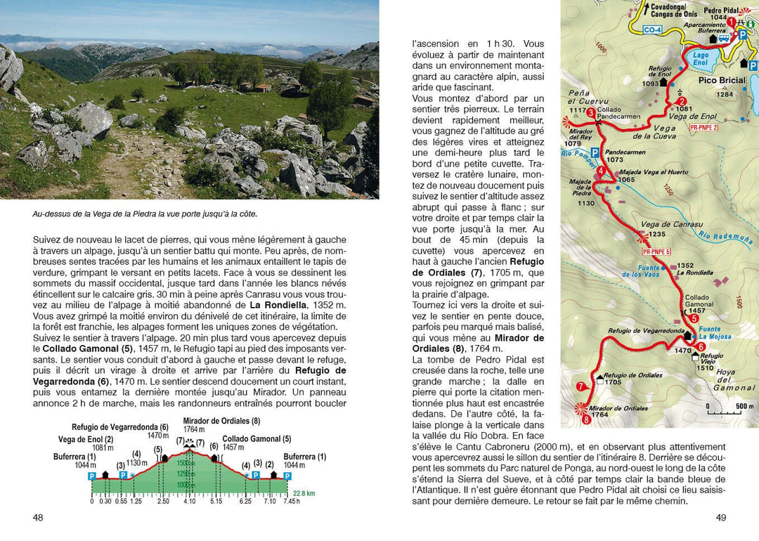 Guide de randonnée - Picos de Europa | Rother guide de randonnée Rother 