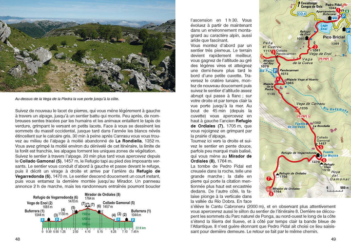 Guide de randonnée - Picos de Europa | Rother guide de randonnée Rother 