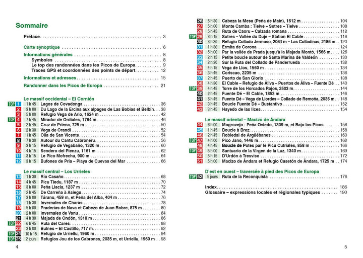 Guide de randonnée - Picos de Europa | Rother guide de randonnée Rother 