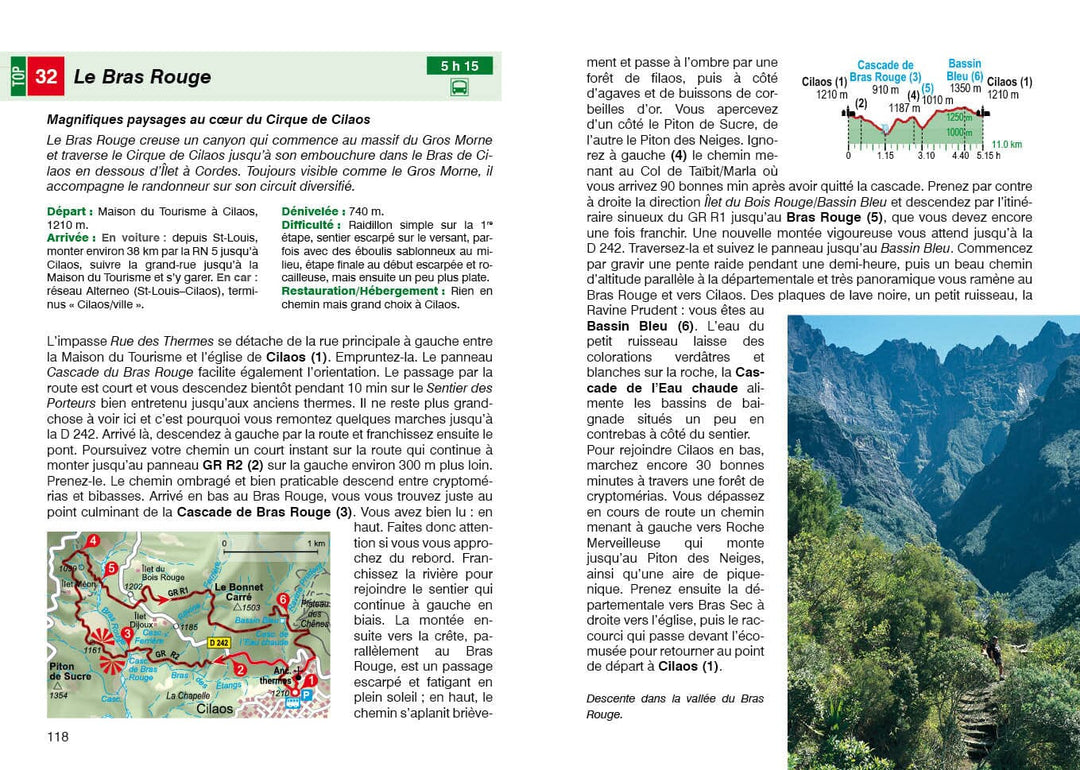 Guide de randonnée - Réunion | Rother guide de randonnée Rother 