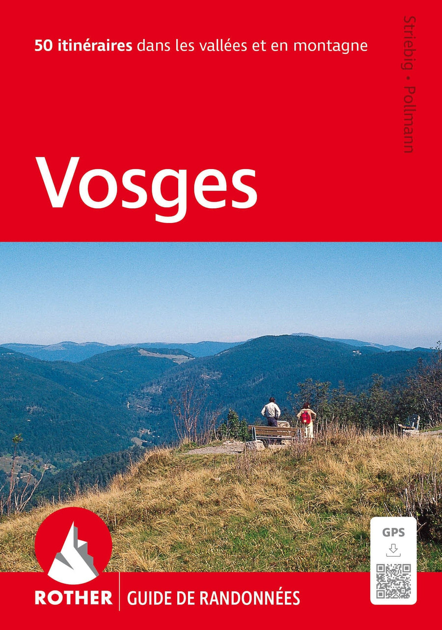 Guide de randonnée - Vosges | Rother guide de randonnée Rother 