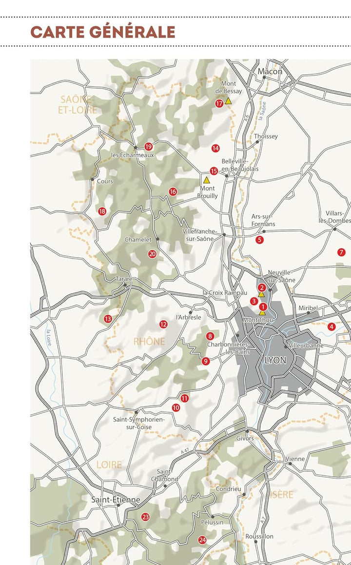 Guide de randonnées - Autour de Lyon, les plus belles randonnées | Glénat guide de randonnée Glénat 