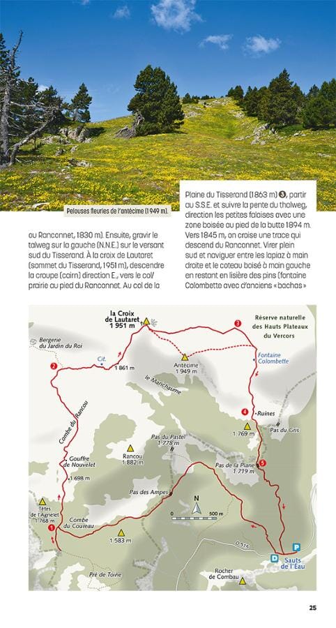 Guide de randonnées - Drôme, les plus belles randonnées | Glénat guide de randonnée Glénat 