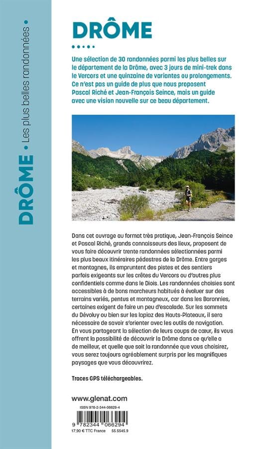 Guide de randonnées - Drôme, les plus belles randonnées | Glénat guide de randonnée Glénat 