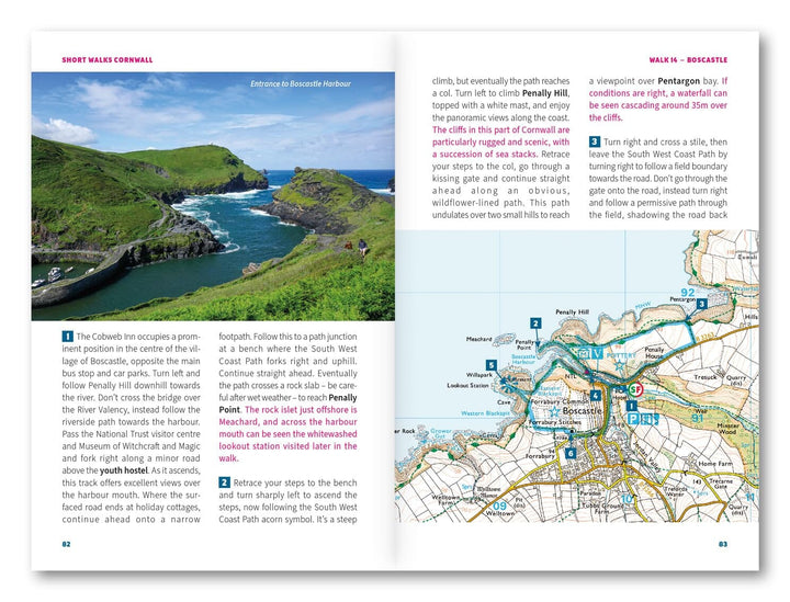 Guide de randonnées (en anglais) - Cornwall : Newquay & The North Coast, 15 Short Walks | Cicerone guide de randonnée Cicerone 