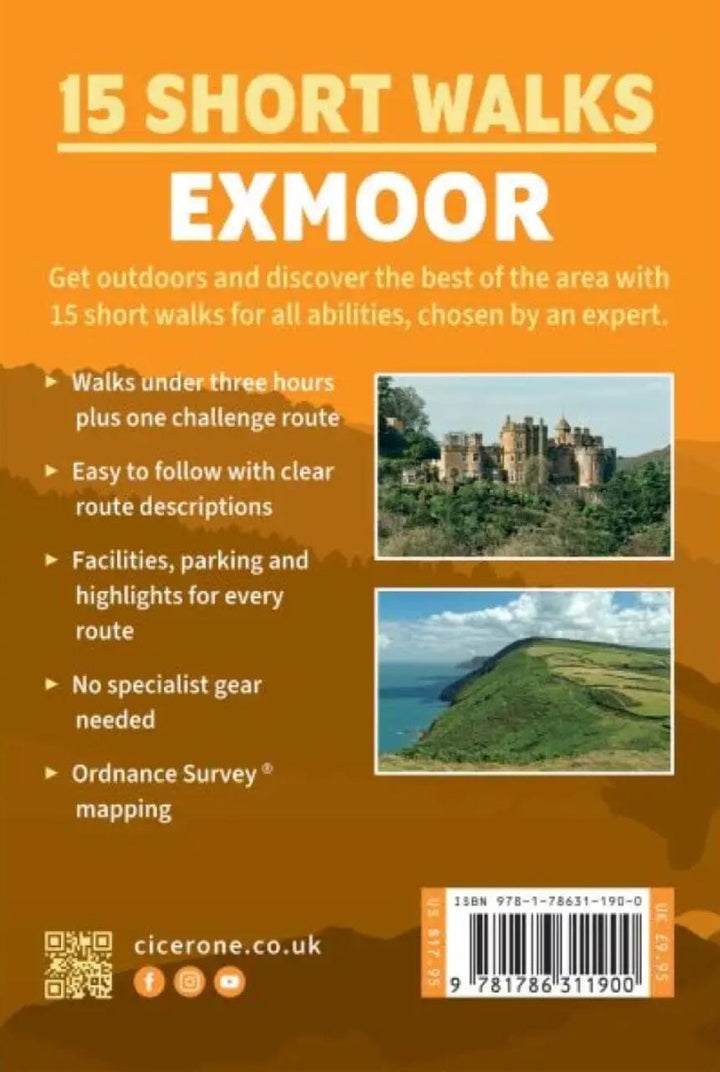 Guide de randonnées (en anglais) - Exmoor short walks | Cicerone guide de randonnée Cicerone 