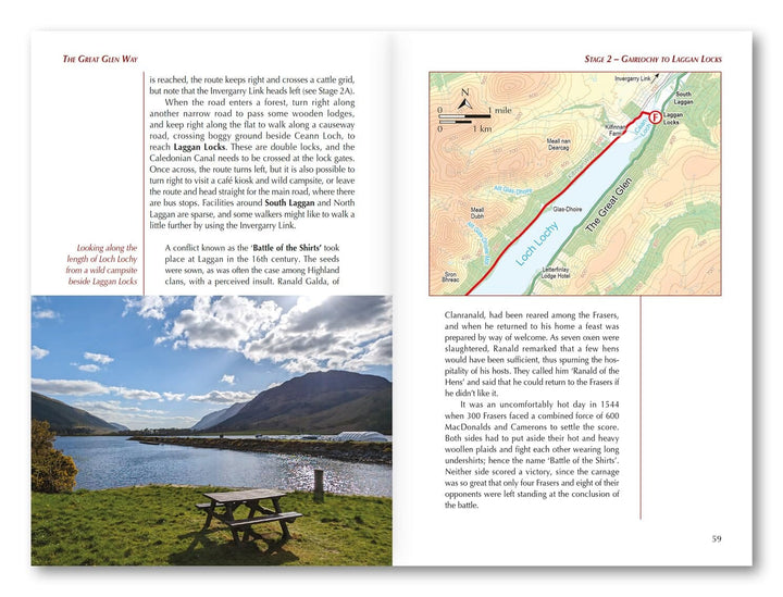 Guide de randonnées (en anglais) - Great Glen Way, from Fort William to Iverness | Cicerone guide de randonnée Cicerone 