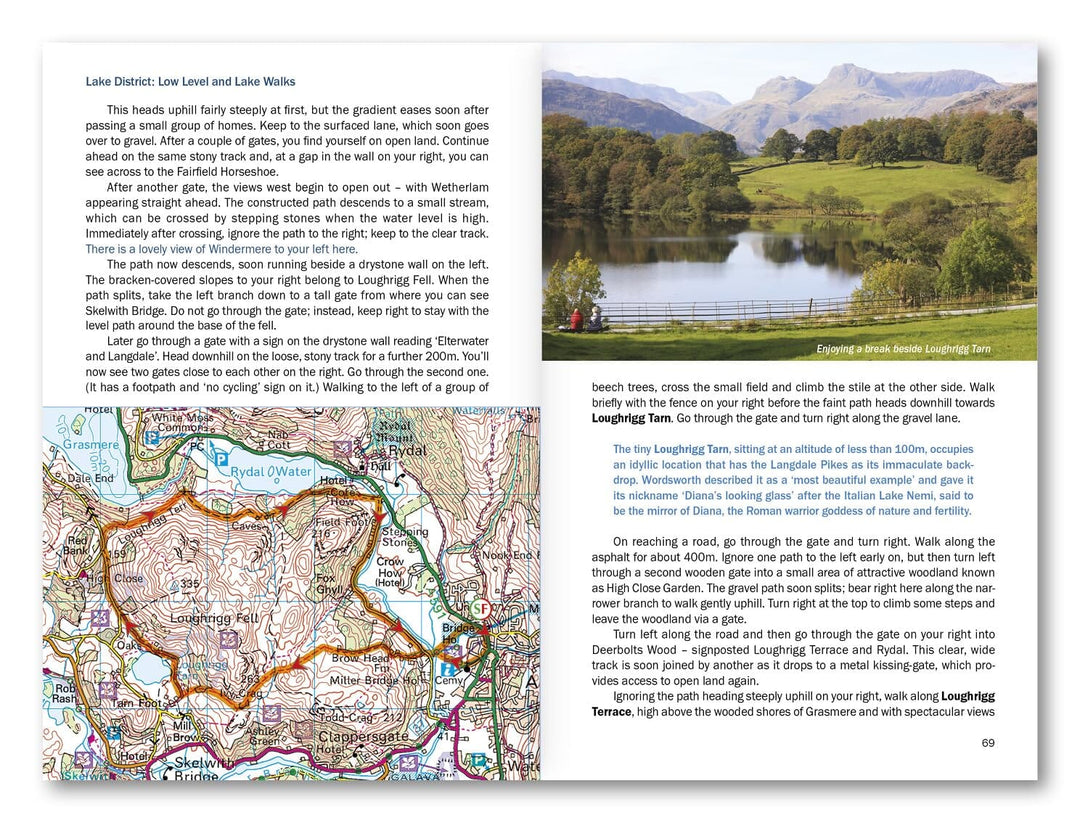 Guide de randonnées (en anglais) - Lake District: Low level & lake walks | Cicerone guide de randonnée Cicerone 