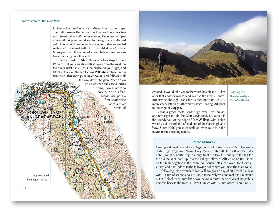 Guide de randonnées (en anglais) - Not the West Highland Way | Cicerone guide de randonnée Cicerone 