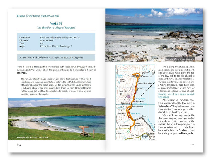 Guide de randonnées (en anglais) - Orkney & Shetland Isles : 80 walks | Cicerone guide de randonnée Cicerone 