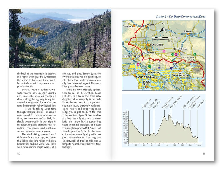 Guide de randonnées (en anglais) - Pacific Crest Trail | Cicerone guide de randonnée Cicerone 