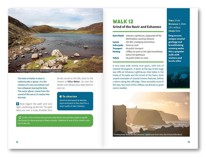 Guide de randonnées (en anglais) - Shetland Islands short walks | Cicerone guide de randonnée Cicerone 